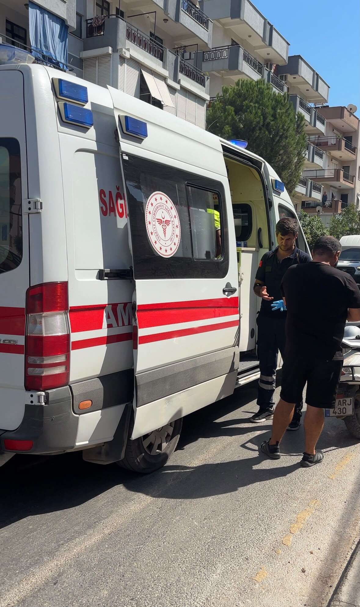 Muğla'da İlginç Kaza, Motosiklete Çarptı, Olay Yerinden Kaçtı 3